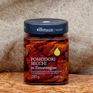 capocollo pecorino salsa di funghi e tartufo pomodori secchi